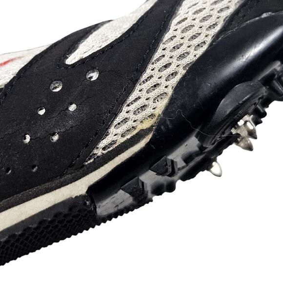 Brooks Nerve LD Track Shoes Size 11 White Running Athletic Spikes - Picture 11 of 15